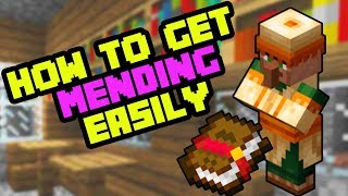 How to Get Mending Enchantment in Minecraft Survival  Easiest Method [upl. by Murrah]