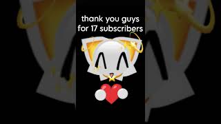 Thanks guys for 17 subs ☺ [upl. by Jens]