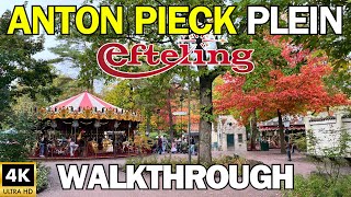 Efteling Walkthrough 4K  Anton Pieckplein  Herfst 2024 [upl. by Shae]