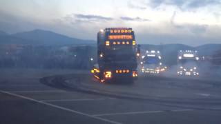 Scania R730 Sarantos Power  Truck Drifting [upl. by Selohcin]