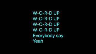 Little Mix  Word Up KARAOKEINSTRUMENTALLYRICS [upl. by Airdnahc]