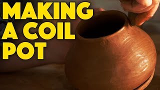 Making a Coil Pot  Full Build Timelapse [upl. by Asante642]