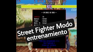 SF2CE Training Mode Fightcade  Street Fighter 2 CE Modo de entrenamiento para Fightcade [upl. by Aihsekin122]