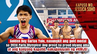 Meet Carlos Yulo— the first Filipino athlete to win 2 Olympic Gold Medals  Kapuso Mo Jessica Soho [upl. by Ym937]