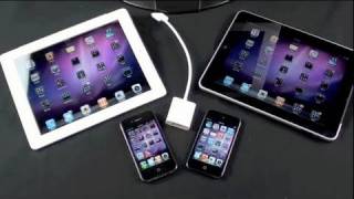 Apple iPad 2 VGA Adapter Mirroring Demo and More [upl. by Anilos]