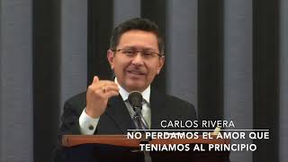 Discurso testigos de JehováCarlos Rivera No perdamos el amor que teniamos al principio [upl. by Enialem]