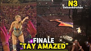 Taylor Swift STUNNED by Gelsenkirchen Crowd being OBSESSED with her music on N3 Eras tour [upl. by Darrej471]