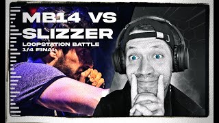 MB14 vs SLIZZER  Grand Beatbox LOOPSTATION Battle 2017  14 Final REACTION [upl. by Lletnwahs753]