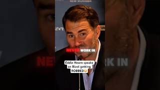 Eddie Hearn speaks on Bivol getting ROBBED😳 [upl. by Yarg]