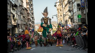 Así se vivió en Ourense el desfile de Entroido [upl. by Aprile546]