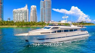 Biggest Party Yacht in Miami  This extra large yacht charter in Miami Beach 3053406959 [upl. by Eiboj]