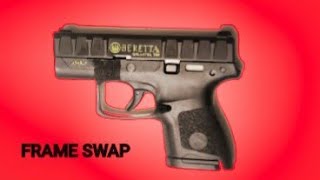 How to swap Beretta APX Carry Frame [upl. by Kramnhoj]