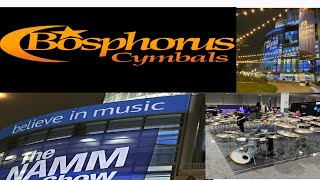 NAMM Show 2023 Bosphorus Cymbals [upl. by Anelis919]