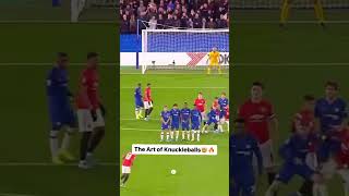 The Art Of Knuckleball  Insane Huhknukleball football cr7 [upl. by Cirdet]