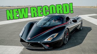 SSC Tuatara Sets NEW WORLD RECORD Controversy Closed at 2829mph [upl. by Logan738]