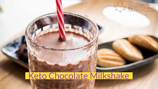 Keto Chocolate Milkshake Recipe [upl. by Karie]