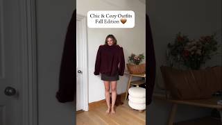 Chic amp Cozy Outfits Fall Edition 🍂🤎 outfitideas outfit fashion [upl. by Thebault]