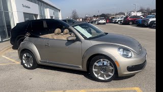 2015 Volkswagen Beetle convertible [upl. by Merrilee]