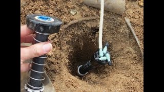 How To Convert Sprinklers into a Drip System Irrigation Rainbird [upl. by Leasia]