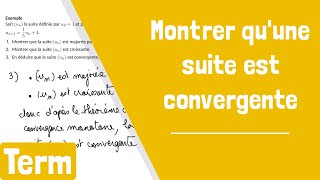 Comment montrer quune suite est convergente avec le théorème de convergence monotone [upl. by Kuska]