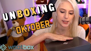 Wootbox Unboxing Oktober 💕 Halloween kann kommen 🎃 [upl. by Anirb370]