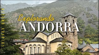 Visiting charming ANDORRA LA VELLA 🇦🇩 in Summer Walking tour 4K [upl. by Lyndsie]