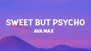 Ava Max  Sweet but Psycho Lyrics [upl. by Reniti]