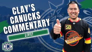 CANUCKS BEAT BLACKHAWKS TAKE AN EARLY 3 OF 4 POINTS ON ROAD TRIP LIVESTREAM  December 17 2023 [upl. by Sokem]