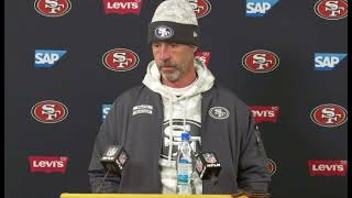 49ers KYLE SHANAHAN POST GAME INTERVIEW VS PACKERS 49ers [upl. by Alegnasor]