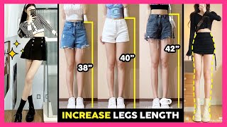 NEW LONGER LEG STRETCHES WORKOUT FOR ALL AGES  GET SLIM LEGS INCREASE LEGS LENGTH ELONGATE LEGS [upl. by Newfeld]