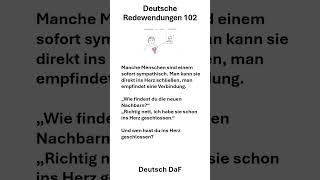 Deutsche Redewendungen 102 deutsch sprache lerne [upl. by Ynohtnacram]