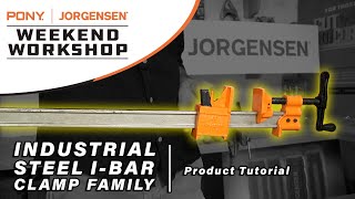 Weekend Workshop  Pony Jorgensens Industrial Steel IBar Clamp Family [upl. by Melodie312]