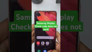 how to check Samsung display0 does not work [upl. by Katuscha786]