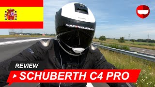 Schuberth C4 Pro Prueba en Carretera  ChampionHelmetscom [upl. by Stouffer]