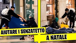 AIUTARE I SENZATETTO A NATALE  SPECIALE DI NATALE [upl. by Pasho]