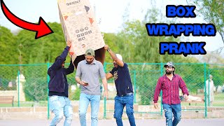 Box Wrapping Prank  Pranks In Pakistan  Humanitarians [upl. by Jehu]