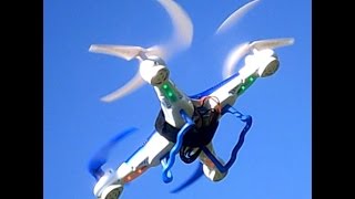 25 MINUTE FLIGHT TIME TOY GRADE QUADCOPTER DRONE MaH MOD [upl. by Ayam232]