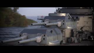 World of Warships trailer in Battlefield 4 style [upl. by Philis]