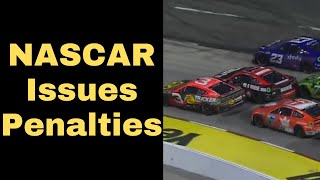 NASCAR Issues Penalties After EMBARRASSING Martinsville Race [upl. by Ahsineg]