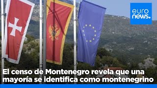 El censo de Montenegro revela que una mayoría se identifica como montenegrino [upl. by Jezebel795]