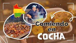 COMIDA CALLEJERA en COCHABAMBA 🥘 [upl. by Blinny853]