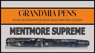 VINTAGE MENTMORE SUPREME FOUNTAIN PEN [upl. by Burhans594]