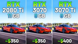 10 Games on RTX 2080 Ti vs RTX 3070 vs RTX 3070 Ti in 2023  4K [upl. by Huntingdon]