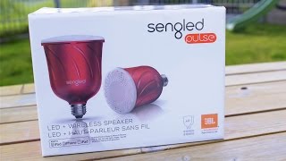 SENGLED PULSE LED Light  Wireless Bluetooth Speaker [upl. by Atirahc]