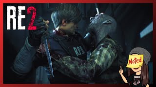 Mr X Will Never Not Be Terrifying  Resident Evil 2  Episode 4 [upl. by Aisek]