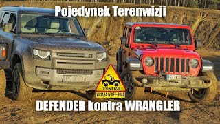 Land Rover DEFENDER kontra Jeep Wrangler Porównanie Terenwizji [upl. by Darach]