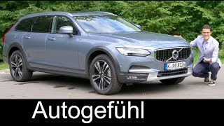 Volvo V90 Cross Country FULL REVIEW Test Pro CC 2018  Autogefühl [upl. by Bodnar815]