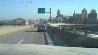 driving in to buffalo to the peace bridge [upl. by Pilihp]