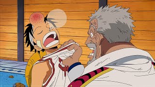 Garp tells Luffy about Shanks strength😨🔥English Sub [upl. by Oicinoid]