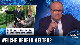 Gottesdienst Ausflüge Joggen Was ist in der Coronakrise noch erlaubt  heuteshow vom 17042020 [upl. by Ellered2]